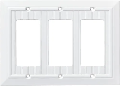 Miniatura 11 de Franklin Brass W35266-PW-C - Placa de pared clásica simple, cubierta para interruptor, cubierta N163:N192, blanco puro