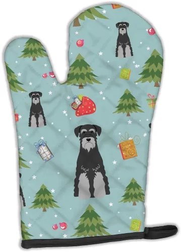 Miniatura 114 de Caroline's Treasures BB2732OVMT Dog House Collection Border Collie - Guante de horno grueso resistente al calor para sartenes calientes y horno