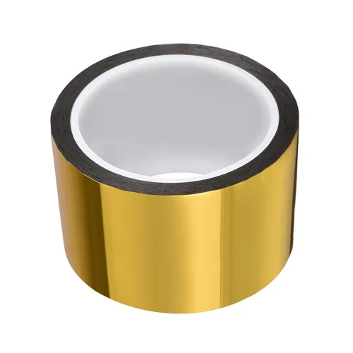 Miniatura 15 de Cinta de película de poliéster metalizado, cinta Washi para decoración de espejo, [para detallar paredes de acento artes gráficas] - 1/2"/164