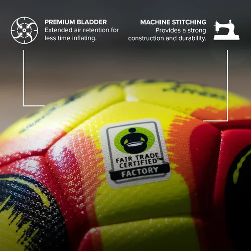 Miniatura 3 de Senda Belem Balón de Futsal para Entrenamiento Amarillo/Rojo/Naranja/Negro