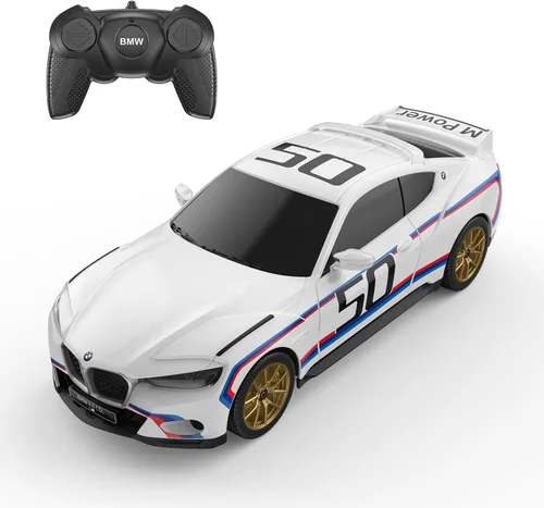 Miniatura 11 de RASTAR BMW i8 Coche RC BMW i8 a control remoto a escala 1/24, coche de juguete BMW - Plata