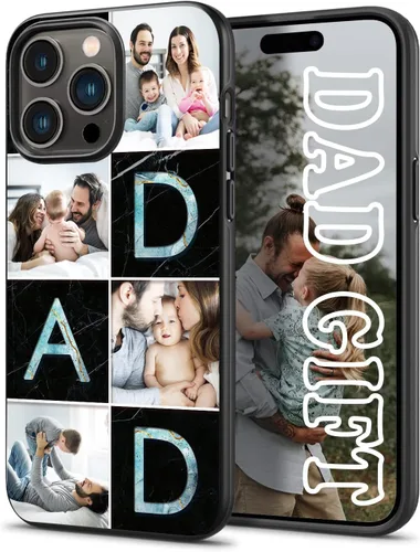 Miniatura 9 de Fundas de teléfono personalizadas para papá y niños, huellas compatibles con iPhone 15, 14, 13, 12, 11 Pro Max, Samsung Galaxy S23 S22 S21 S20