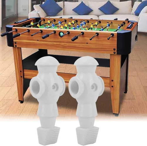 Miniatura 2 de Alomejor Piezas de repuesto de futbolín, figuras de fútbol de mesa fáciles de instalar, juego de 2 piezas para el hogar, arcade, torneo, oficina
