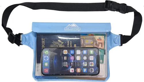 Miniatura 9 de DRLOKPAK Riñonera impermeable con soporte secreto, mantiene tu teléfono, cartera Kindle, reloj y objetos de valor secos, perfecta para surf, canoa