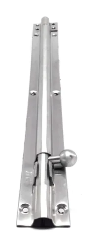 Miniatura 7 de S siskcon Perno de barril de acero inoxidable de 0.394 in de superficie sólida para defender el pestillo de seguridad deslizante 1 pulgada = 0.984