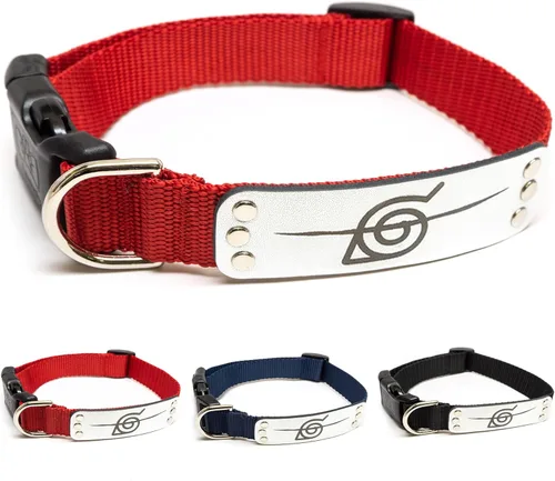 Miniatura 18 de Collar de Perro Naruto para Perros Grandes, Mediano, Collares para Cachorros XS/Pequeños – Collar de Perro de Anime Naruto Shippuden Hidden Leaf
