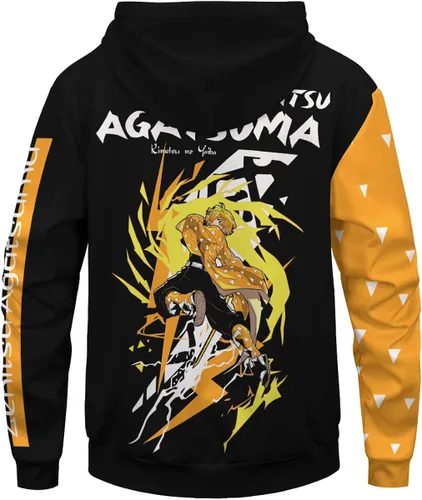 Miniatura 5 de TIMMOR MAGIC Sudadera con capucha de anime Slayer para hombre y mujer sudadera con capucha impresa en 3D