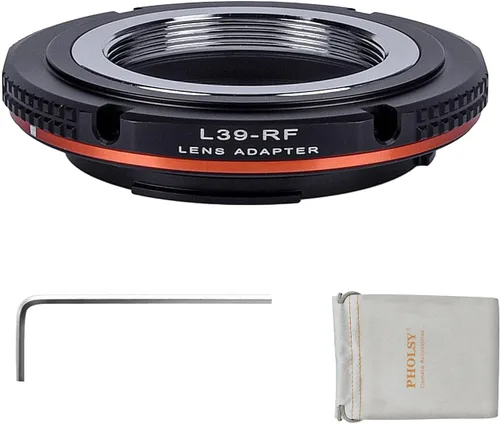 Miniatura 9 de PHOLSY Adaptador de Montura de Lente con Anillo de Control de Apertura Compatible con Lentes Sony A Minolta AF a Cuerpo de Cámara Canon EOS RF