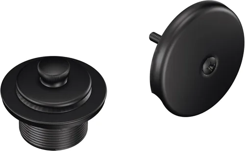 Miniatura 4 de Moen - Kit de desagüe para bañera/ducha de níquel cepillado con rosca estándar de 1-1/2 pulgadas, T90331BN