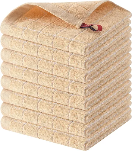 Miniatura 86 de Homaxy Paños de cocina 100% algodón de felpa, toallas de cocina ultra suaves y absorbentes para la cocina, adecuadas para secar y lavar platos