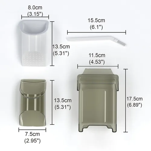 Miniatura 4 de Cortador de mandolina seguro para cocina, cortador de verduras y alimentos & espesor ajustable de 0.1-8 mm. Fácil de limpiar, almacenamiento, Verde