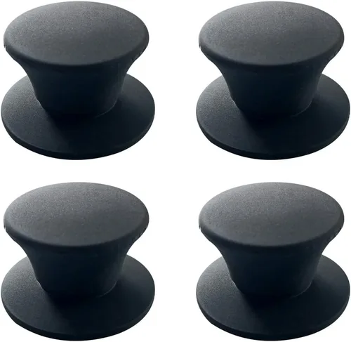 Miniatura 13 de Pomo universal de repuesto para tapas de olla, cubierta de silicona resistente al calor, asas de sujeción sin BPA, aptas para lavavajillas, se