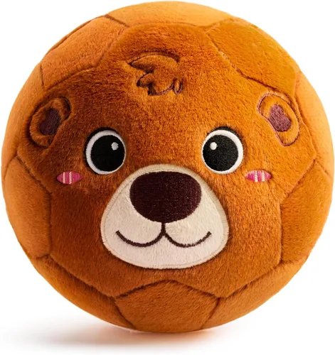 VangeBow Pelotas de Fútbol Silenciosas de Interior para Niños Pequeños de 1-3 Años, Pelota de Fútbol Inflable de Felpa Suave para Bebés y Niños