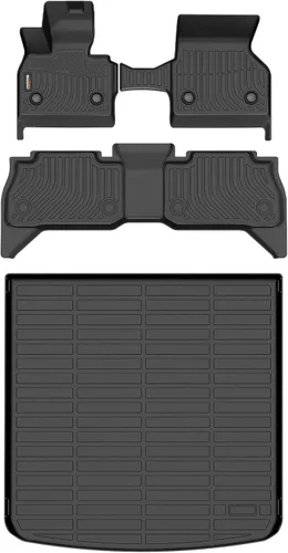 Miniatura 47 de Alfombrillas y forro de carga para Jeep Grand Cherokee L 2021-2025 (solo para 6 plazas sin consola central), alfombrillas de automóvil TPE para todo