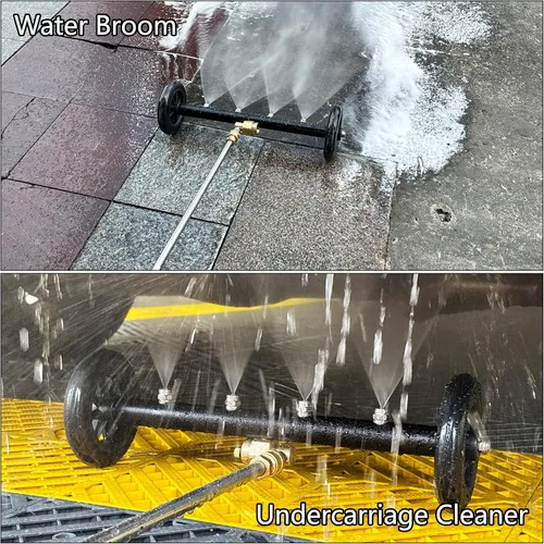 Miniatura 2 de Tool Daily Limpiador a presión de tren de rodaje de 16 pulgadas, accesorio para lavadora a presión del tren de rodaje, lavado debajo del automóvil