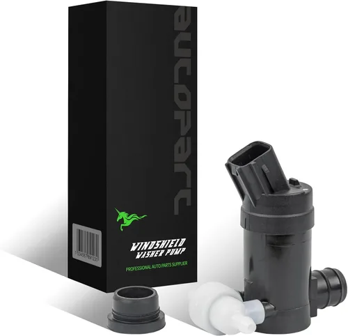 Miniatura 5 de 1 pieza Nuevo Motor de Bomba de Lavado de Parabrisas 12V para Delantero/Trasero con Reemplazo de Juego de Anillo de Sellado Compatible con Durango