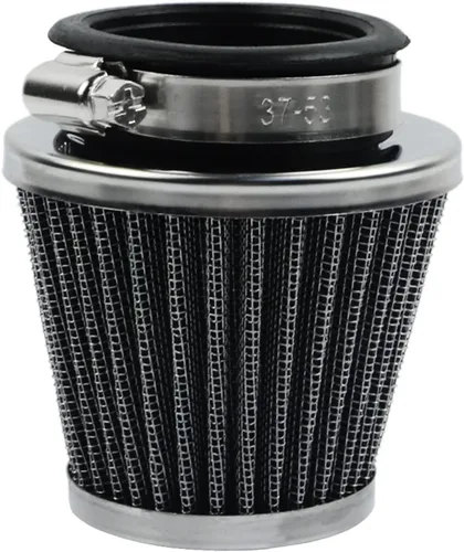 Miniatura 9 de Limpiador de filtro de aire de 1.378 in, cuello curvado en ángulo de 45 grados para 50 cc, 70 cc, 90 cc, 110 cc, 125 cc, PZ19, PZ20, Z50, Cb100