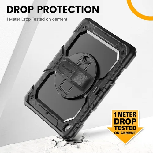 Miniatura 3 de Timecity - Funda para iPad de 9ª/8ª/7ª generación, de 10.2 pulgadas, funda protectora resistente con protector de pantalla, soporte giratorio