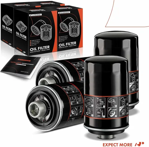 Miniatura 8 de A-Premium Filtro de aceite giratorio de protección de 10 mil millas compatible con Volkswagen Jetta, Passat, Tiguan, Beetle, CC, Eos, GTI y Audi A4