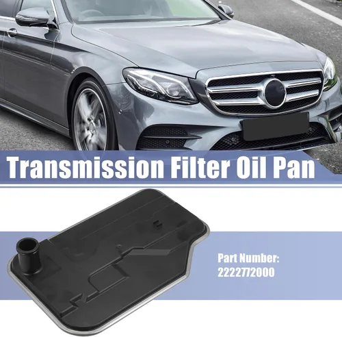 Miniatura 2 de X AUTOHAUX 1 unids No.2222772000 Transmisión Filtro de Aceite Pan para Mercedes-Benz E350 2014-2016