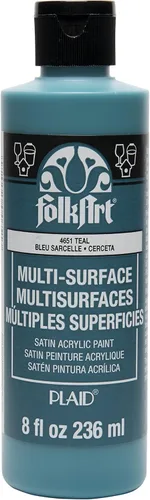 Miniatura 23 de FolkArt Pintura acrílica para manualidades multisuperficie, 8 onzas, rosa bebé
