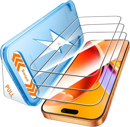Miniatura 4 de Mkeke Protector de pantalla para iPhone XS, paquete de 3, [dureza 9H+] [protección contra caídas de grado militar] [tacto sensible]