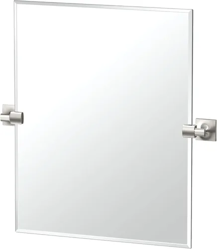 Miniatura 14 de Gatco Latitude II Espejo rectangular, Metal, 24 pulgadas