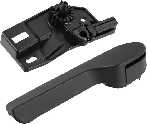 X AUTOHAUX 1 juego de pestillo del capó de liberación de la manija del montaje 1KD823633A 1J1823633A para Volkswagen Golf Jetta Beetle 1999-2005