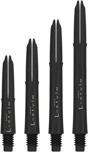 L-style Laro Carbon Dart Shafts - 2BA Thread Negro