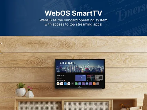 Miniatura 3 de Emerson ESTD-2400 Smart TV HD de 24 pulgadas con reproductor de DVD integrado, pantalla LED de 720p, transmisión Wi-Fi, entradas HDMI, USB y RCA