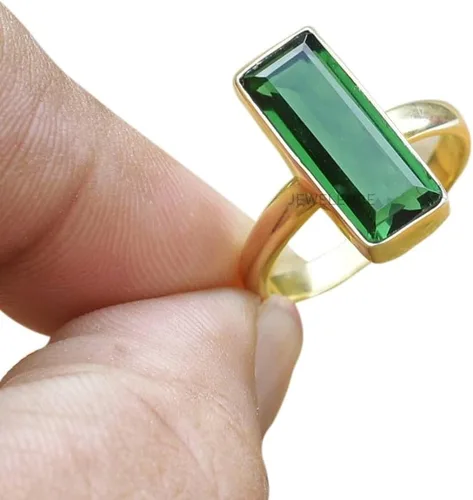 Anillo de plata de ley maciza superpuesta de oro amarillo de 18 quilates para mujer, anillo de compromiso de plata esterlina, juego de bisel de