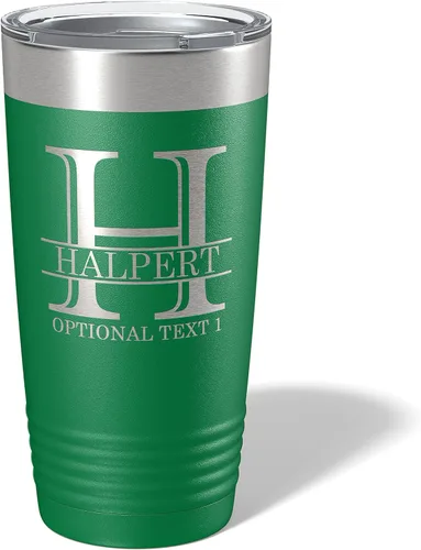 Miniatura 38 de Vaso personalizado de acero inoxidable aislado con tapa de 30 onzas (17 colores) con recubrimiento en polvo, grabado personalizado, idea de regalo