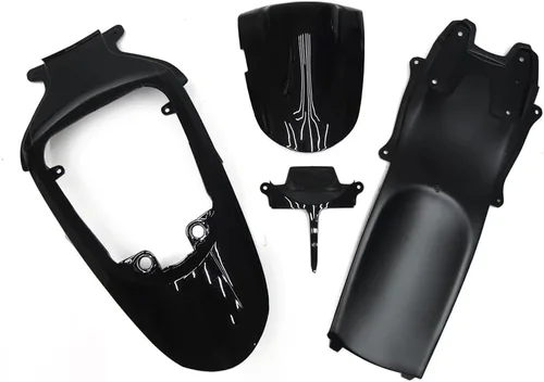 Miniatura 8 de Kit de carenado de plástico ABS apto para GSXR600 GSXR750 2006 2007 K6 06 07 Carenados de inyección Carrocería Carrocería completa - Negro brillante
