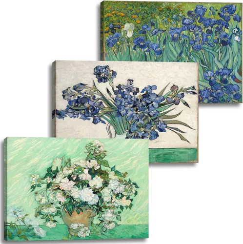 Miniatura 9 de Impression Paintings de Claude Monet - Lienzo de reproducción de arte giclée para pared, para comedor, dormitorio, cocina, baño, decoración