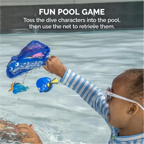 Miniatura 4 de SwimWays Disney Finding Dory Mr. Ray's - Juego de buceo y atrapa, juguetes de baño y suministros de fiesta en la piscina para niños a partir de 5