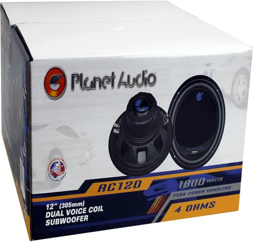Miniatura 8 de Planet Audio Subwoofers AC12D de 12 pulgadas 3600 W (par)
