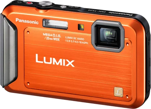 Miniatura 4 de Panasonic Lumix TS20 16.1 MP TOUGH Cámara digital impermeable con zoom óptico 4x (naranja) (Modelo antiguo)