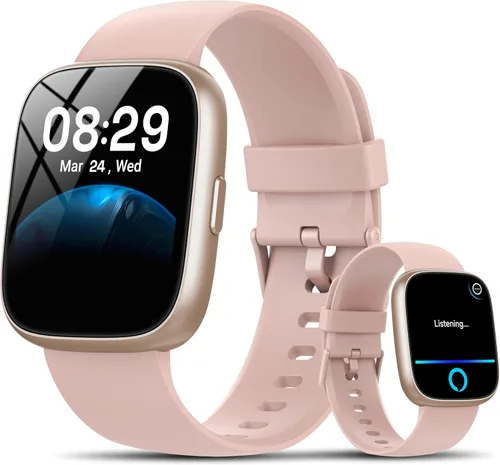 Miniatura 11 de Reloj inteligente para mujer con Alexa integrado, pantalla táctil HD de 1.83 pulgadas, rastreador de actividad física con llamadas Bluetooth