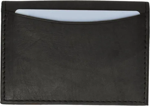 Miniatura 3 de Cartera extensible de piel auténtica con tarjetero de tarjeta de crédito