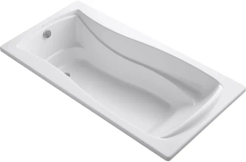 Kohler K-1259-0 - Bañera de acrílico con drenaje reversible de 6 pies, color blanco