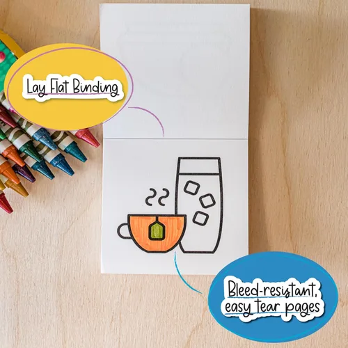 Miniatura 3 de A Brighter Year The Original - Mini libro para colorear para adultos, paquete variado de 5 piezas, tamaño de bolsillo de 3 x 3 pulgadas, 50 páginas