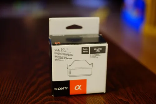 Miniatura 3 de Sony Convertidor ultra ancho VCL-ECU1, 0.75x, exclusivo para SEL16F28