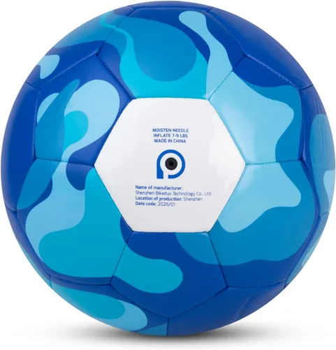 Miniatura 7 de PP PICADOR Balón de fútbol tamaño 5, pelota de fútbol tricolor para jóvenes y adultos, pelotas de fútbol para niños y niñas, para deportes