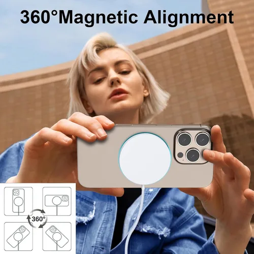 Miniatura 3 de para cargador MagSafe, almohadilla de carga inalámbrica magnética para iPhone 17/17 Pro/17 Pro Max/Air/16 15 14 13 12 Pro Max Plus mini y AirPods 2