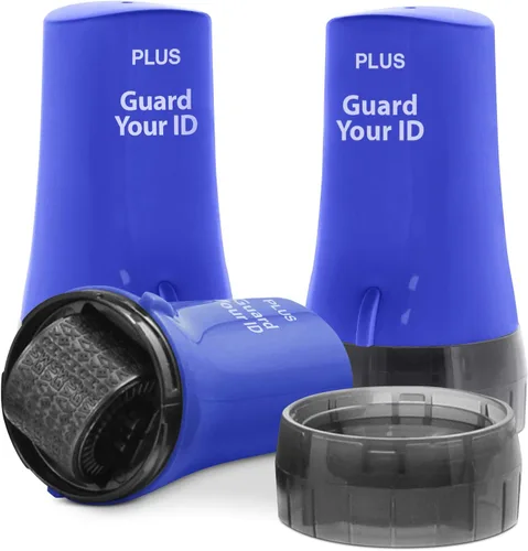 Miniatura 39 de Rodillo avanzado para prevención de robo de identidad y protección de privacidad personal de Guard Your ID, azul, estándar