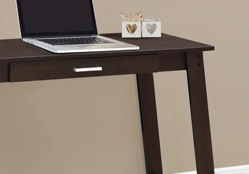 Miniatura 4 de Monarch Specialties Escritorio para computadora con cajón Capuccino 42"L