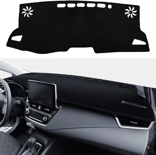 Miniatura 28 de Cubierta de salpicadero para salpicadero, alfombra personalizada para Toyota RAV4 2013 2014 2015 2016 2017 2018 Accesorios antideslizante protector
