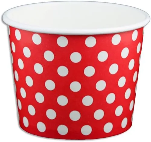 Miniatura 11 de Vasos de papel de yogur de 12 onzas, 1000 unidades (sólido-naranja)