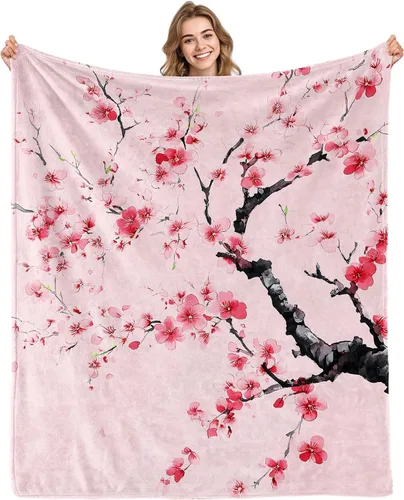 Miniatura 14 de Mantas de girasol, regalos para mujeres, manta de doble cara, ropa de cama bonita para niñas, franela ligera y acogedora felpa para adultos y niños