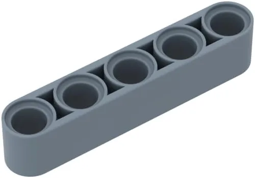 Miniatura 2 de Gobricks GDS-664 - Viga técnica de 1 x 5 de grosor, 50 piezas compatibles con Lego 32316 piezas de bricolaje y componentes MOC para las principales
